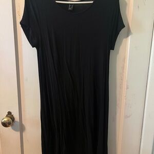 Black T-Shirt Dress